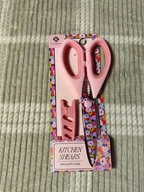 Kitchen Shears - Pink Floral Handle
